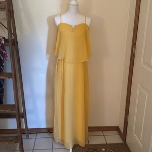 City Triangles Lightweight Split Maxi Dress